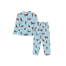 Load image into Gallery viewer, Irish Setter Pajamas for Women - XL Available - Yes I Love Red Irish Setters-Pajamas-Apparel,Boxer,Dog Mom Gifts,Pajamas-8