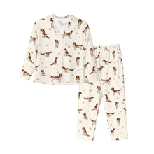 Load image into Gallery viewer, Irish Setter Pajamas for Women - XL Available - Yes I Love Red Irish Setters with White Markings-Pajamas-Apparel,Boxer,Dog Mom Gifts,Pajamas-11