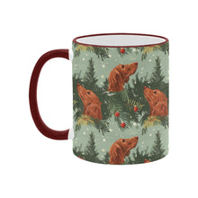 Load image into Gallery viewer, Irish Setter's Yuletide Christmas Coffee Mug-3