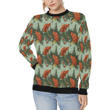 Load image into Gallery viewer, Irish Setter&#39;s Yuletide Christmas Sweatshirt for Women-Apparel-Apparel, Christmas, Dog Mom Gifts, Irish Setter, Sweatshirt-S-1