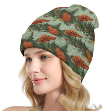 Load image into Gallery viewer, Irish Setter&#39;s Yuletide Warm Christmas Beanie-Accessories-Accessories, Christmas, Dog Mom Gifts, Hats, Irish Setter-ONE SIZE-1