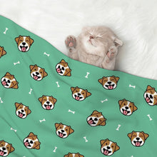 Load image into Gallery viewer, Jack Russell Terrier Smiles Blanket for Dog-Pet Furniture-12