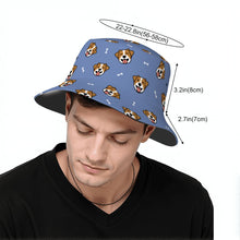 Load image into Gallery viewer, Jack Russell Terrier Smiles Bucket Hat-Hats &amp; Caps-27
