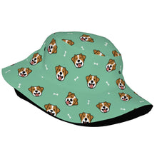 Load image into Gallery viewer, Jack Russell Terrier Smiles Bucket Hat-Hats &amp; Caps-2