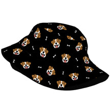 Load image into Gallery viewer, Jack Russell Terrier Smiles Bucket Hat-Hats &amp; Caps-34