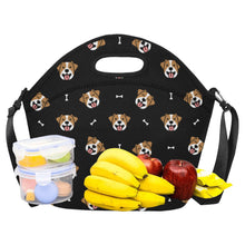 Load image into Gallery viewer, Jack Russell Terrier Smiles Neoprene Lunch Bag-13