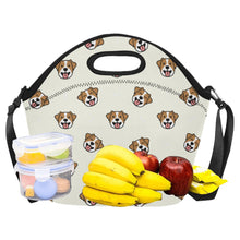 Load image into Gallery viewer, Jack Russell Terrier Smiles Neoprene Lunch Bag-4
