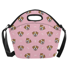 Load image into Gallery viewer, Jack Russell Terrier Smiles Neoprene Lunch Bag-7