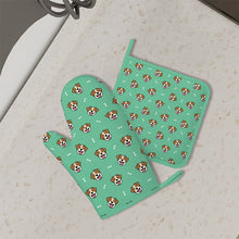 Load image into Gallery viewer, Jack Russell Terrier Smiles Oven Mitts and Pot Holder Set-Kitchen Decor-Accessories,Dog Mom Gifts,Jack Russell Terrier-2
