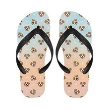 Load image into Gallery viewer, Jack Russell Terrier Smiles Unisex Slippers - 7 Gradients-11