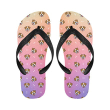 Load image into Gallery viewer, Jack Russell Terrier Smiles Unisex Slippers - 7 Gradients-16
