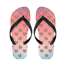 Load image into Gallery viewer, Jack Russell Terrier Smiles Unisex Slippers - 7 Gradients-18