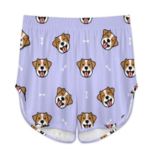 Load image into Gallery viewer, Jack Russell Terrier Smiles Women's Cami and Shorts Pajama Set-21