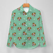 Load image into Gallery viewer, Jack Russell Terrier Smiles Women's Shirt-20
