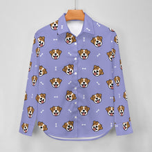 Load image into Gallery viewer, Jack Russell Terrier Smiles Women's Shirt-23