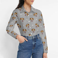 Load image into Gallery viewer, Jack Russell Terrier Smiles Women's Shirt-31