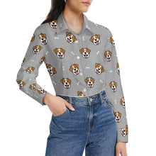Load image into Gallery viewer, Jack Russell Terrier Smiles Women's Shirt-40