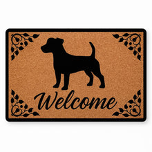 Load image into Gallery viewer, Warm Jack Russell Terrier Welcome Door Mat-Home Decor-Doormat,Home Decor,Jack Russell Terrier-6