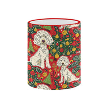 Load image into Gallery viewer, Jingle Bells and Poodle Tails Christmas Coffee Mug-2