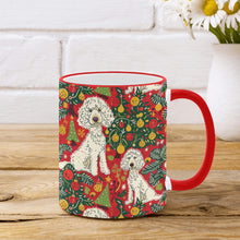 Load image into Gallery viewer, Jingle Bells and Poodle Tails Christmas Coffee Mug-3