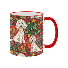 Load image into Gallery viewer, Jingle Bells and Poodle Tails Christmas Coffee Mug-4