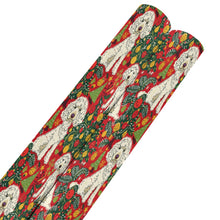 Load image into Gallery viewer, Jingle Bells and Poodle Tails Christmas Gift Wrapping Paper - 2 Rolls-Christmas Ornament-Christmas,Poodle,Wrapping Paper-Poodle-ONE SIZE-5