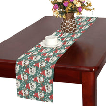 Load image into Gallery viewer, Jingle Fuzz Shih Tzu Christmas Table Runner-Home Decor-Christmas, Home Decor, Shih Tzu-ONE SIZE-1