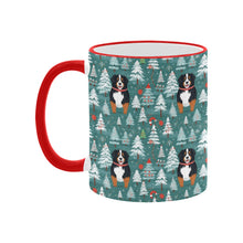 Load image into Gallery viewer, Jolly Giants Bernese Mountain Dog Christmas Coffee Mug-2