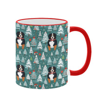 Load image into Gallery viewer, Jolly Giants Bernese Mountain Dog Christmas Coffee Mug-4