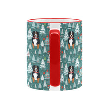 Load image into Gallery viewer, Jolly Giants Bernese Mountain Dog Christmas Coffee Mug-6