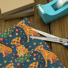 Load image into Gallery viewer, Jolly Holiday Pit Bull Christmas Gift Wrapping Paper - 2 Rolls-Christmas Ornament-Christmas,Pit Bull,Wrapping Paper-3