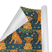 Load image into Gallery viewer, Jolly Holiday Pit Bull Christmas Gift Wrapping Paper - 2 Rolls-Christmas Ornament-Christmas,Pit Bull,Wrapping Paper-4