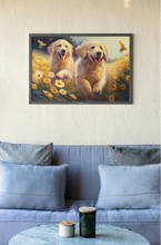Load image into Gallery viewer, Joy and Friendship Golden Retrievers Wall Art Poster-Art-Dog Art, Golden Retriever, Home Decor, Poster-5