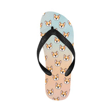 Load image into Gallery viewer, Joyful Corgi Charms Unisex Slippers - 7 Gradients-11