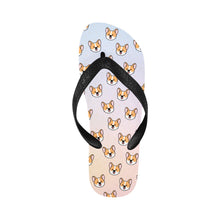 Load image into Gallery viewer, Joyful Corgi Charms Unisex Slippers - 7 Gradients-25