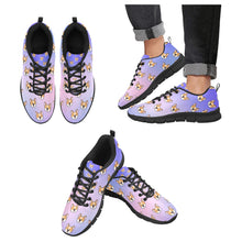 Load image into Gallery viewer, Joyful Corgi Charms Women's Breathable Sneakers-Footwear-Corgi,Dog Mom Gifts,Shoes-CornflowerBlue-US13-1