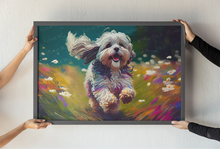 Load image into Gallery viewer, Joyful Exuberance Shih Tzu Wall Art Poster-Art-Dog Art, Home Decor, Poster, Shih Tzu-2