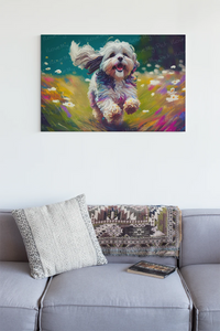 Joyful Exuberance Shih Tzu Wall Art Poster-Art-Dog Art, Home Decor, Poster, Shih Tzu-4