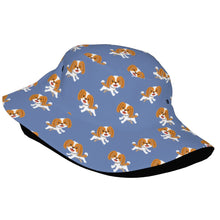 Load image into Gallery viewer, Joyful Lhasa Apso Puppy Bucket Hat-Hats &amp; Caps-42