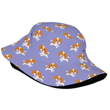 Load image into Gallery viewer, Joyful Lhasa Apso Puppy Bucket Hat-Hats &amp; Caps-18