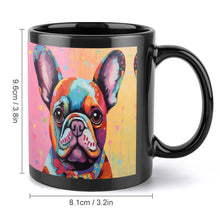 Load image into Gallery viewer, Kaleidoscope Canine French Bulldog Coffee Mug-4