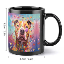 Load image into Gallery viewer, Kaleidoscope Canine Pit Bull Coffee Mug-4
