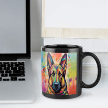 Load image into Gallery viewer, Kaleidoscope of Courage German Shepherd Coffee Mug-7