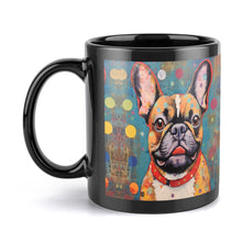 Load image into Gallery viewer, Kaleidoscope of Curiosity Fawn French Bulldog Coffee Mug-4