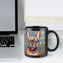 Load image into Gallery viewer, Kaleidoscope of Curiosity Fawn French Bulldog Coffee Mug-7