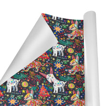 Load image into Gallery viewer, Kaleidoscopic Christmas Bull Terriers Gift Wrapping Paper - 2 Rolls-Christmas Ornament-Bull Terrier,Christmas,Wrapping Paper-3