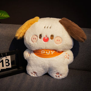 Kawaii Beagle Stuffed Animal Plush Toy and Pillow Cushions-Stuffed Animals-Beagle, Home Decor, Pillows, Stuffed Animal-33cm-Beagle - Different Color Ears-2