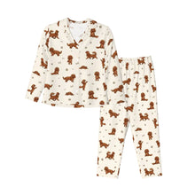 Load image into Gallery viewer, King Charles Spaniel Pajamas for Women - XL Available - I Love Ruby Coat King Charles Spaniels-Pajamas-Apparel,Cavalier King Charles Spaniel,Dog Mom Gifts,Pajamas-7