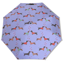 Load image into Gallery viewer, Kissing Dachshunds Love Umbrella-Daily Accessories-11