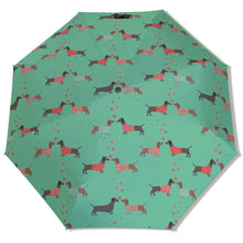 Load image into Gallery viewer, Kissing Dachshunds Love Umbrella-Daily Accessories-6
